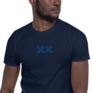 DOUBLE CROSS - TWIN - Short-Sleeve Unisex T-Shirt