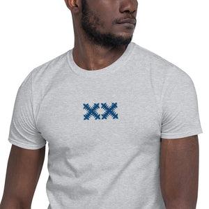 DOUBLE CROSS - TWIN - Short-Sleeve Unisex T-Shirt