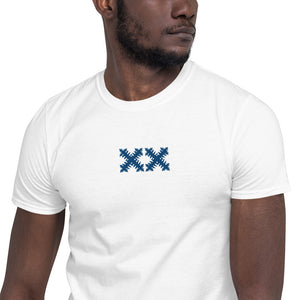 DOUBLE CROSS - TWIN - Short-Sleeve Unisex T-Shirt