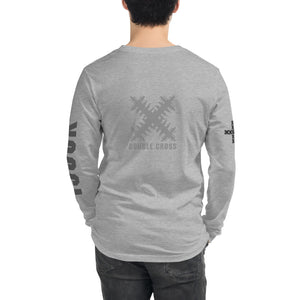 DOUBLE CROSS - Unisex Long Sleeve Tee