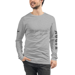 DOUBLE CROSS - Unisex Long Sleeve Tee