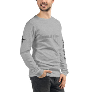 DOUBLE CROSS - Unisex Long Sleeve Tee