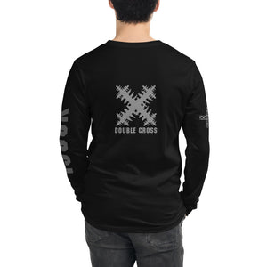 DOUBLE CROSS - Unisex Long Sleeve Tee