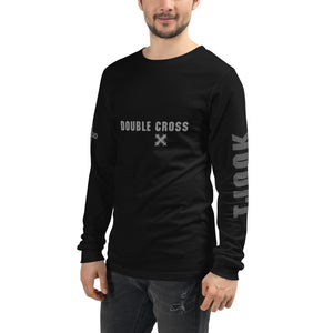 DOUBLE CROSS - Unisex Long Sleeve Tee