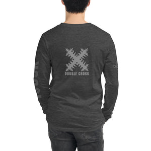 DOUBLE CROSS - Unisex Long Sleeve Tee