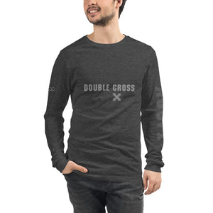 DOUBLE CROSS - Unisex Long Sleeve Tee