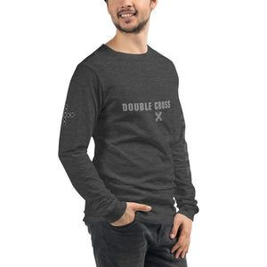 DOUBLE CROSS - Unisex Long Sleeve Tee