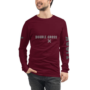 DOUBLE CROSS - Unisex Long Sleeve Tee