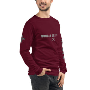 DOUBLE CROSS - Unisex Long Sleeve Tee