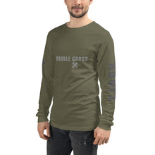 Load image into Gallery viewer, DOUBLE CROSS - Unisex Long Sleeve Tee
