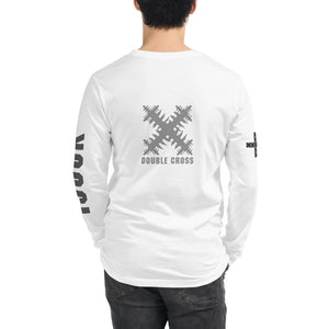 DOUBLE CROSS - Unisex Long Sleeve Tee