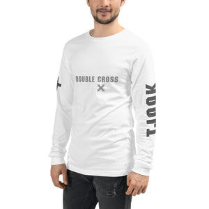 DOUBLE CROSS - Unisex Long Sleeve Tee