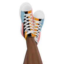 Load image into Gallery viewer, CLASH Nr. 58 - Women’s high top canvas shoes
