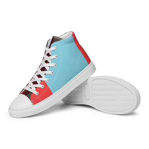 CLASH Nr. 61 - Women’s high top canvas shoes