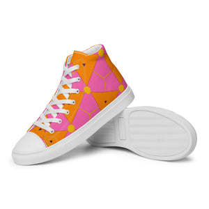 CLASH Nr. 98 - 99 Women’s high top canvas shoes