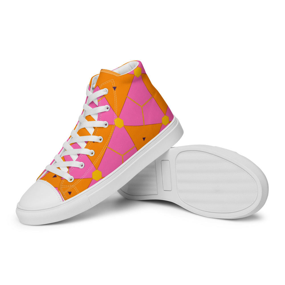 CLASH Nr. 98 - 99 Women’s high top canvas shoes