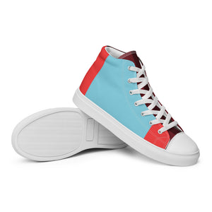 CLASH Nr. 61 - Women’s high top canvas shoes