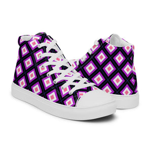 CLASH Nr. 311 - Women’s high top canvas shoes