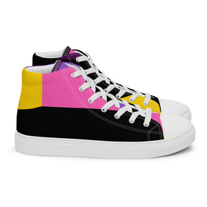 CLASH Nr. 66 Women’s high top canvas shoes