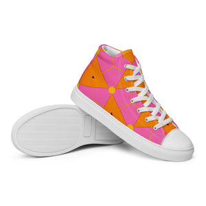 CLASH Nr. 98 - 99 Women’s high top canvas shoes