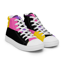 Load image into Gallery viewer, CLASH Nr. 66 Women’s high top canvas shoes
