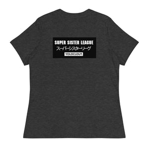 HEAD LIGHTS -  Super Sister League - Women's Relaxed T-Shirt