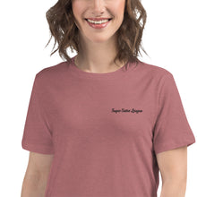 Load image into Gallery viewer, Super Sister League  - Women&#39;s Relaxed T-Shirt
