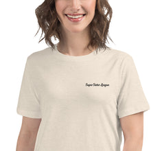 Load image into Gallery viewer, Super Sister League  - Women&#39;s Relaxed T-Shirt
